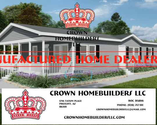 Crown Home Builders LLC offers top-quality manufactured and factory-built homes to clients across the USA, earning a reputation as the best in Prescott.