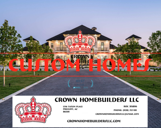 Crown Home Builders LLC is a leading expert in custom home construction, recognized as one of the best in Prescott.